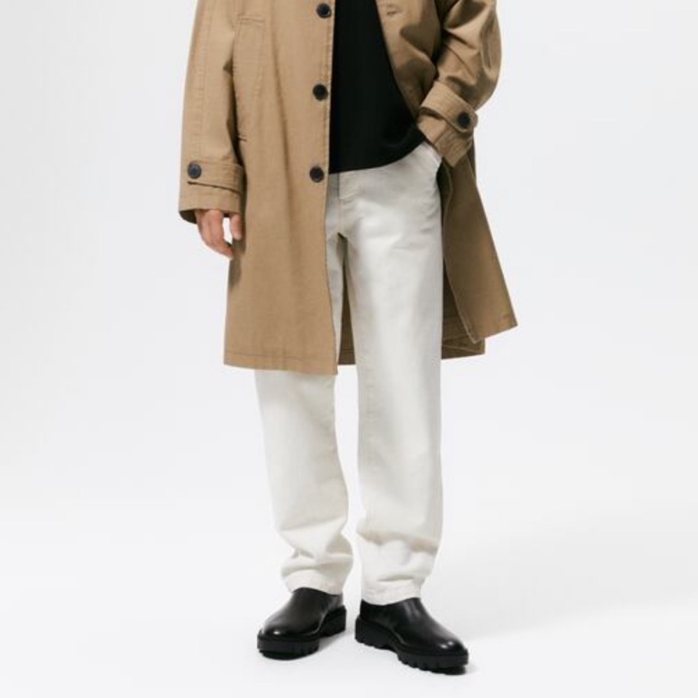 ZARA MEN TREADED CHELSEA BOOTS - Picture 5 of 10